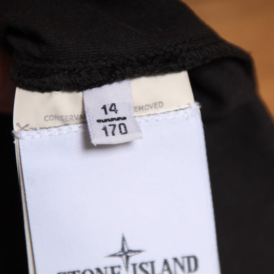 Stone Island T-Shirt Nero Taglia 14y Bambino