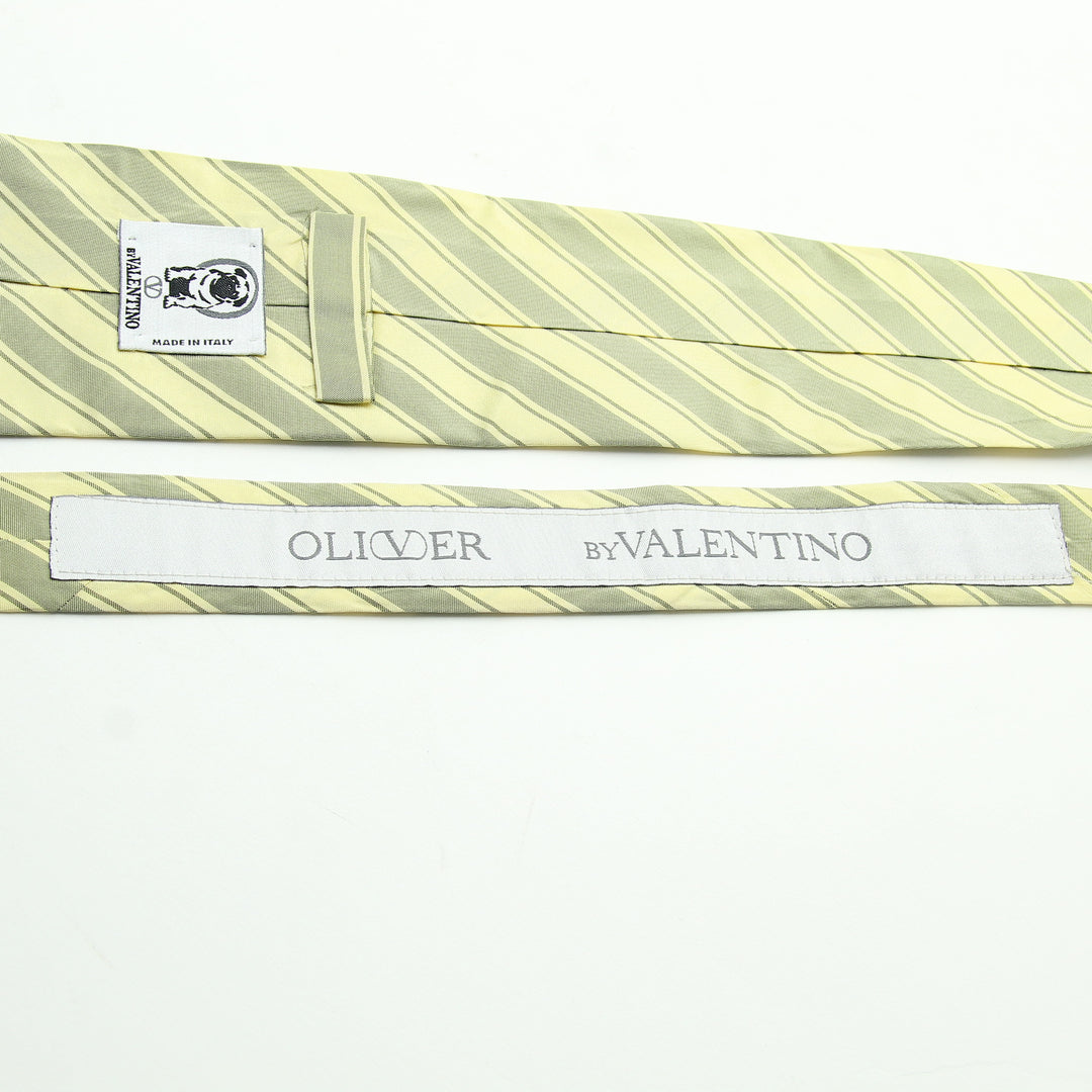 Oliver Valentino Cravatta Multicolore in Seta Uomo