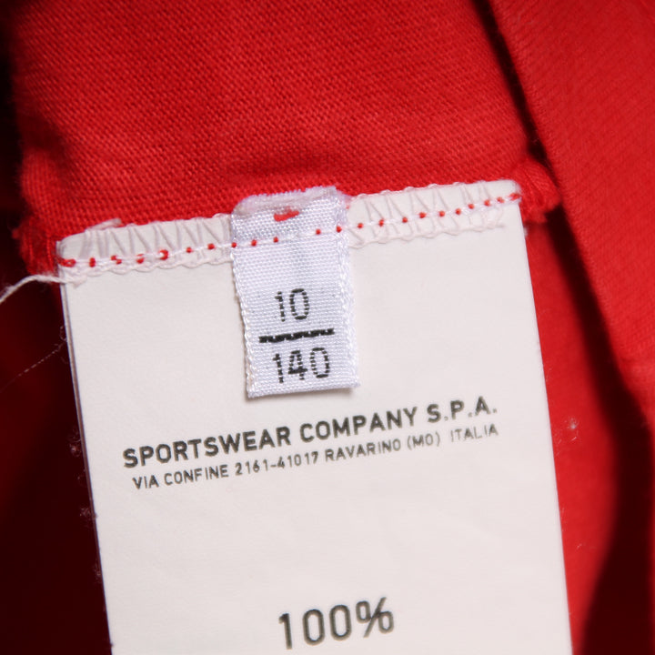Stone Island T-Shirt Rosso Taglia 10y Bambino