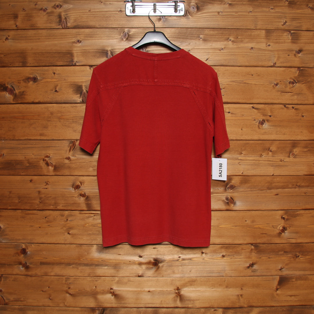 Stone Island T-Shirt Vintage Rosso Taglia S Unisex