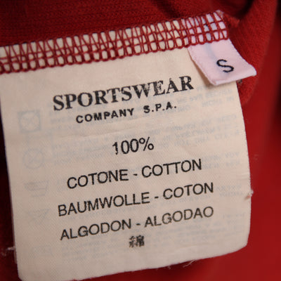 Stone Island T-Shirt Vintage Rosso Taglia S Unisex
