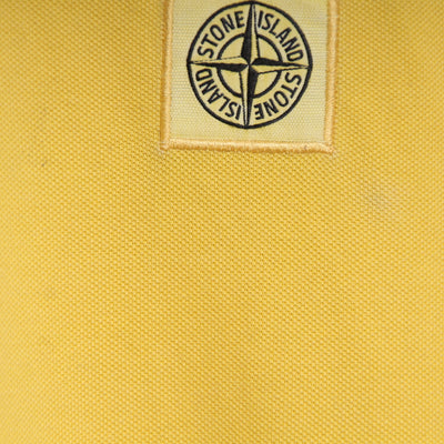 Stone Island Polo Giallo Taglia L Uomo