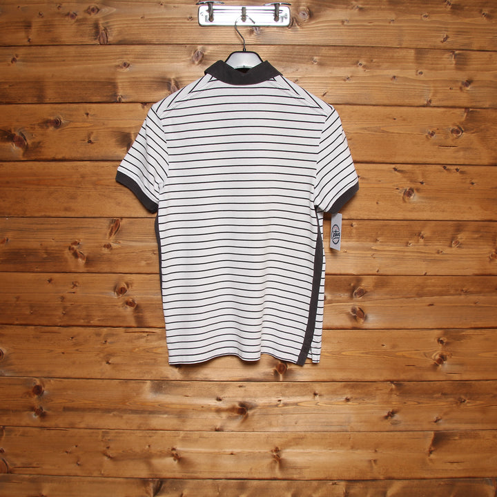 Stone Island Polo Bianco e Grigio Unisex