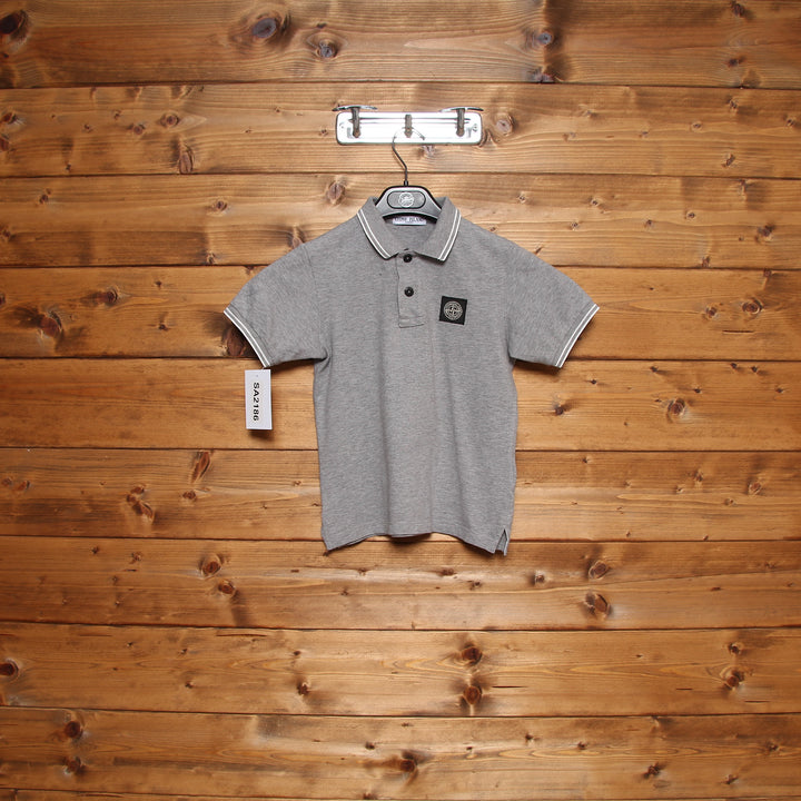 Stone Island Polo Grigio Taglia 8y Bambino