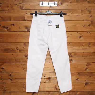 Stone Island Pantalone Bianco Taglia 46 Uomo