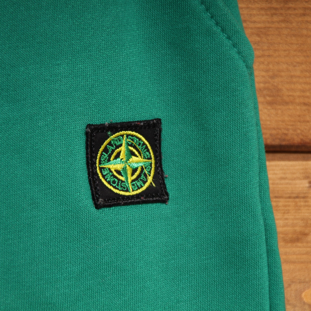 Stone Island Bermuda Verde Taglia S Bambino Vita Media