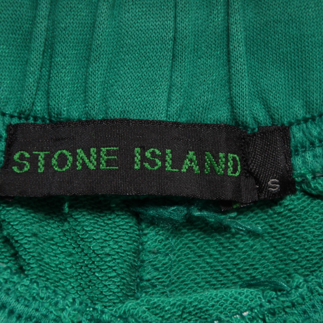 Stone Island Bermuda Verde Taglia S Bambino Vita Media