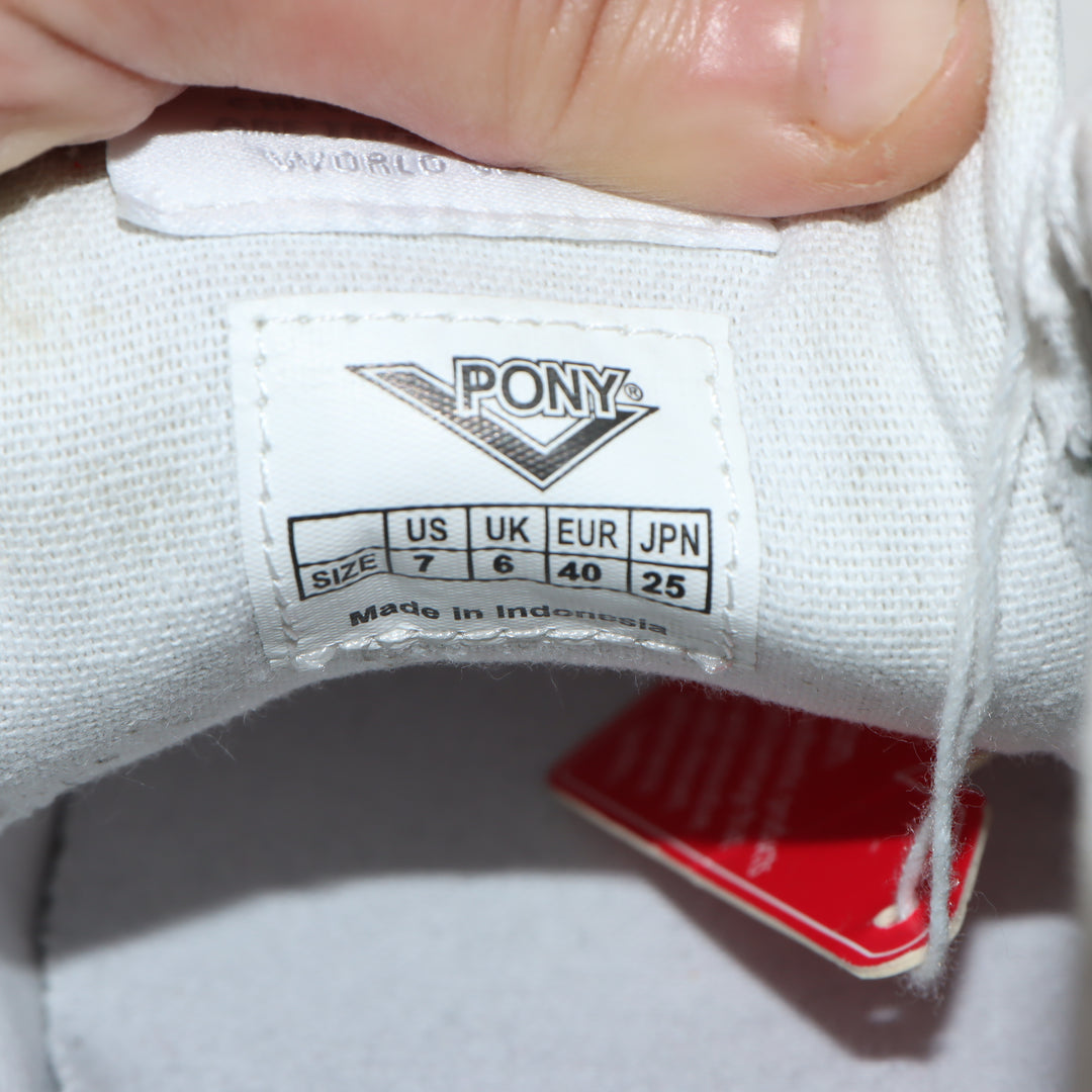 Pony Sneakers Bianca Eu 40 Unisex Deadstock w/Tags