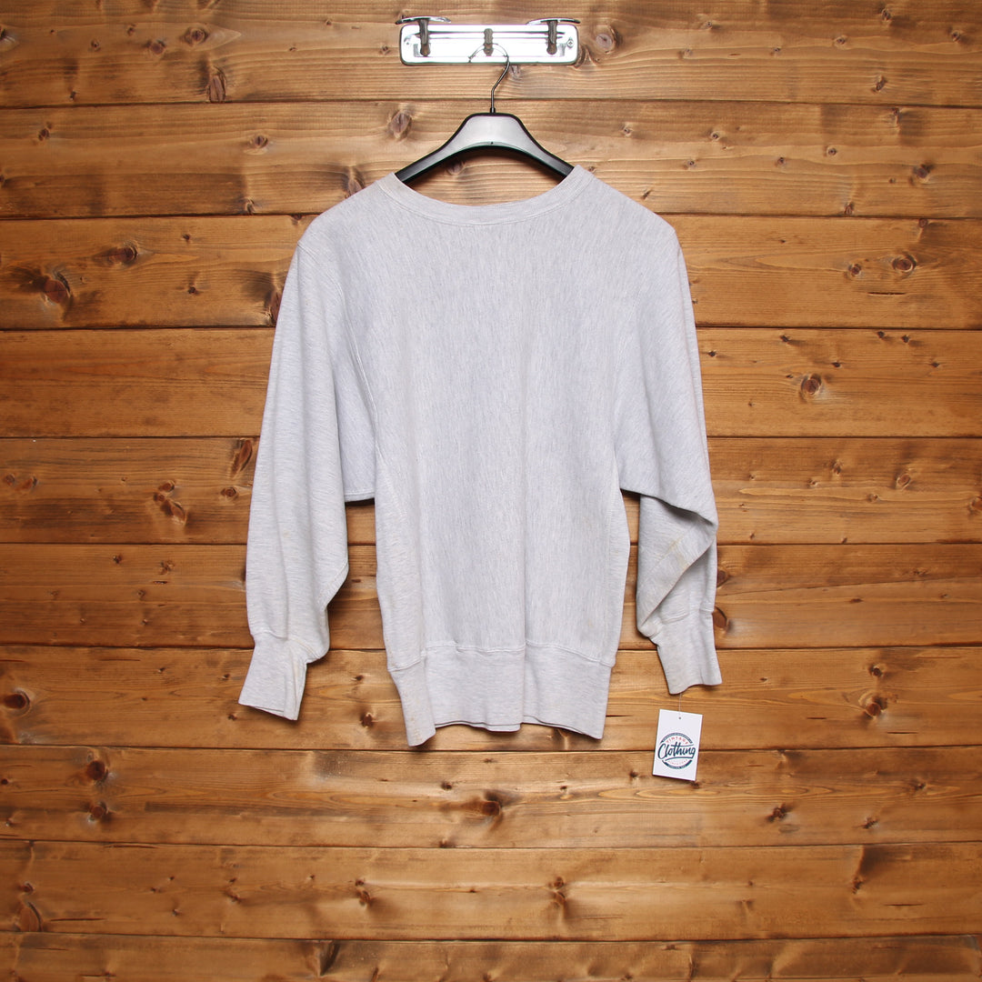 Champion Reverse Weave Felpa Grigia Taglia M Unisex Made in USA