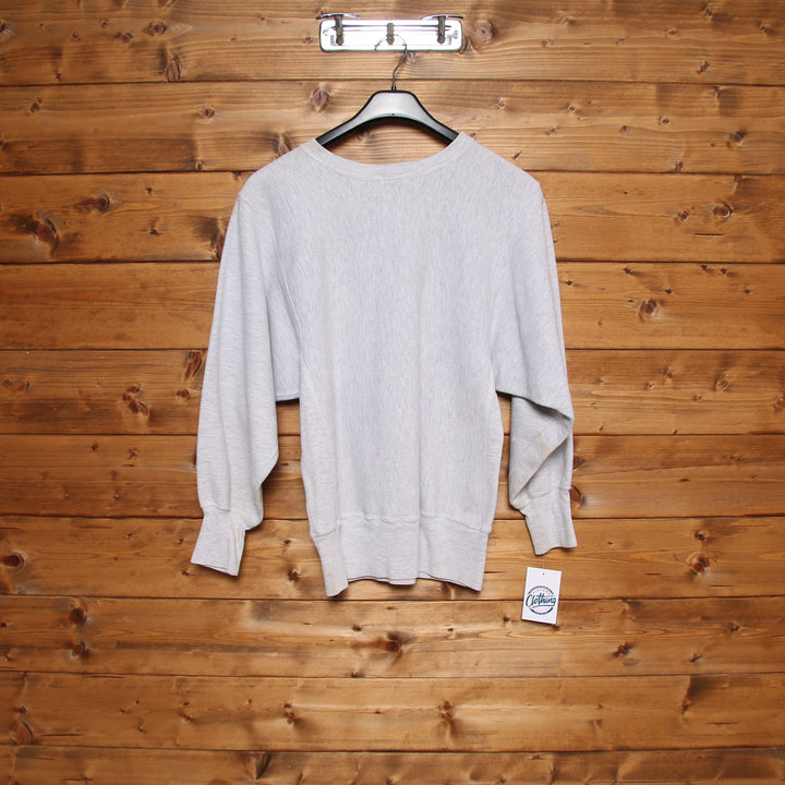 Champion Reverse Weave Felpa Grigia Taglia M Unisex Made in USA