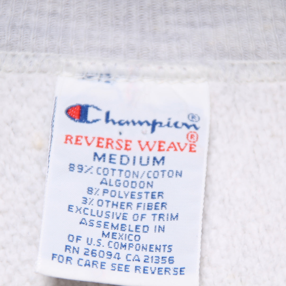 Champion Reverse Weave Felpa Grigia Taglia M Unisex Made in USA