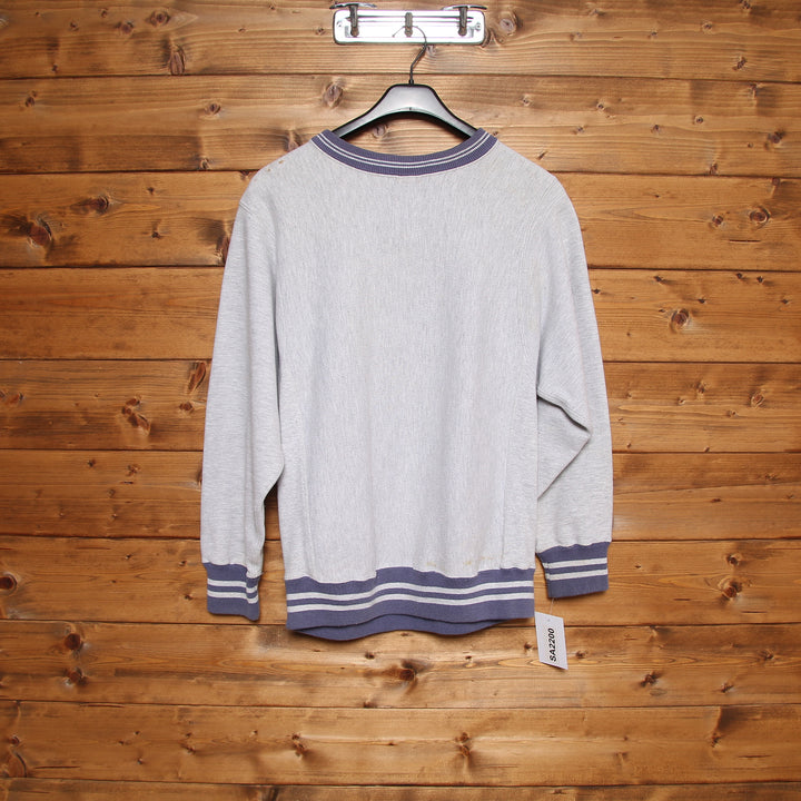 Champion Reverse Weave Felpa Vintage Grigia Taglia M Unisex Made in USA