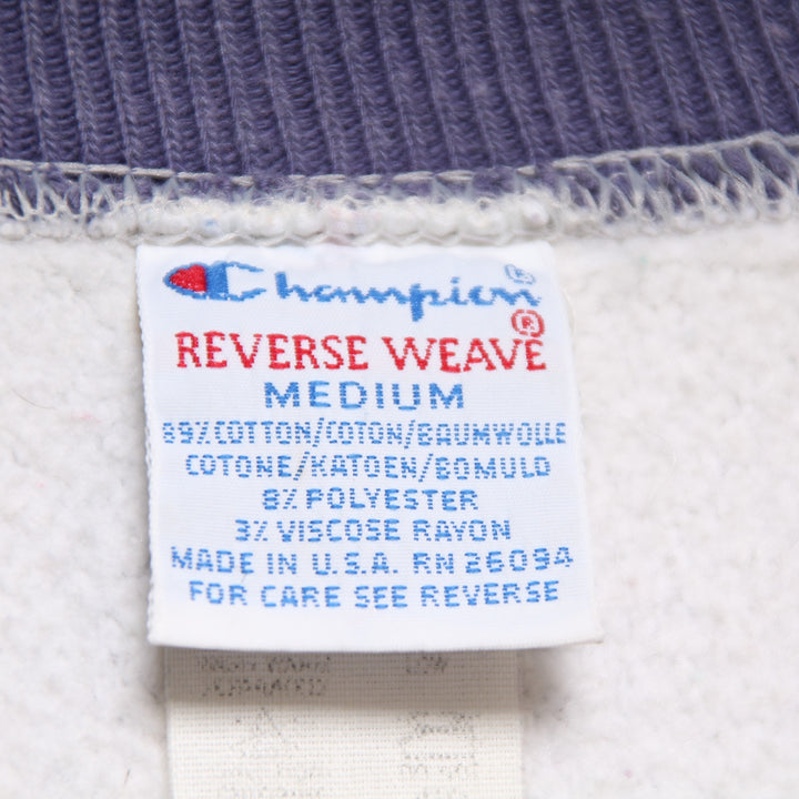 Champion Reverse Weave Felpa Vintage Grigia Taglia M Unisex Made in USA