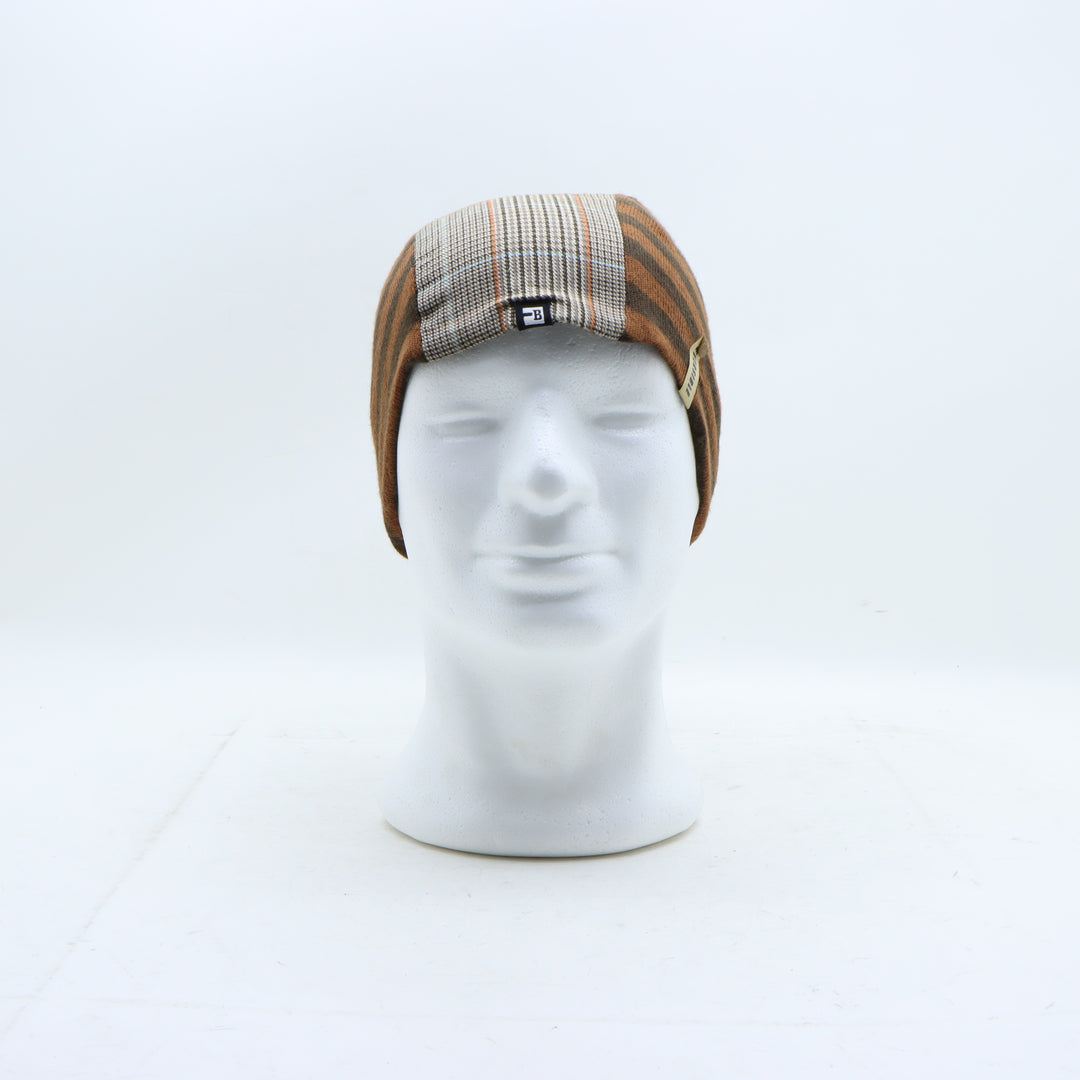 Block Headwear Berretto Marrone Unisex Deadstock w/Tags