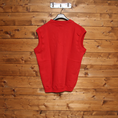 Levi's Gilet Rosso Taglia L Uomo Dead Stock w/Tags