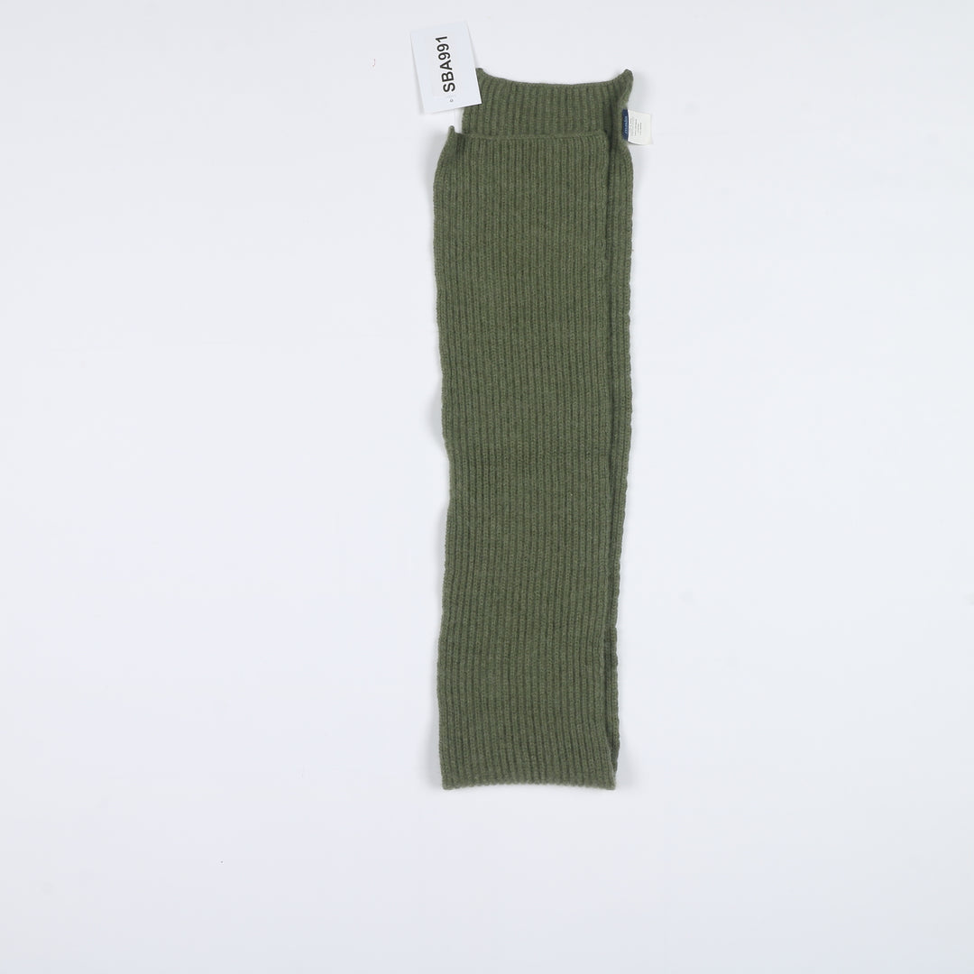 Malo Sciarpa in Cashmere Verde Unisex Deadstock w/Tags