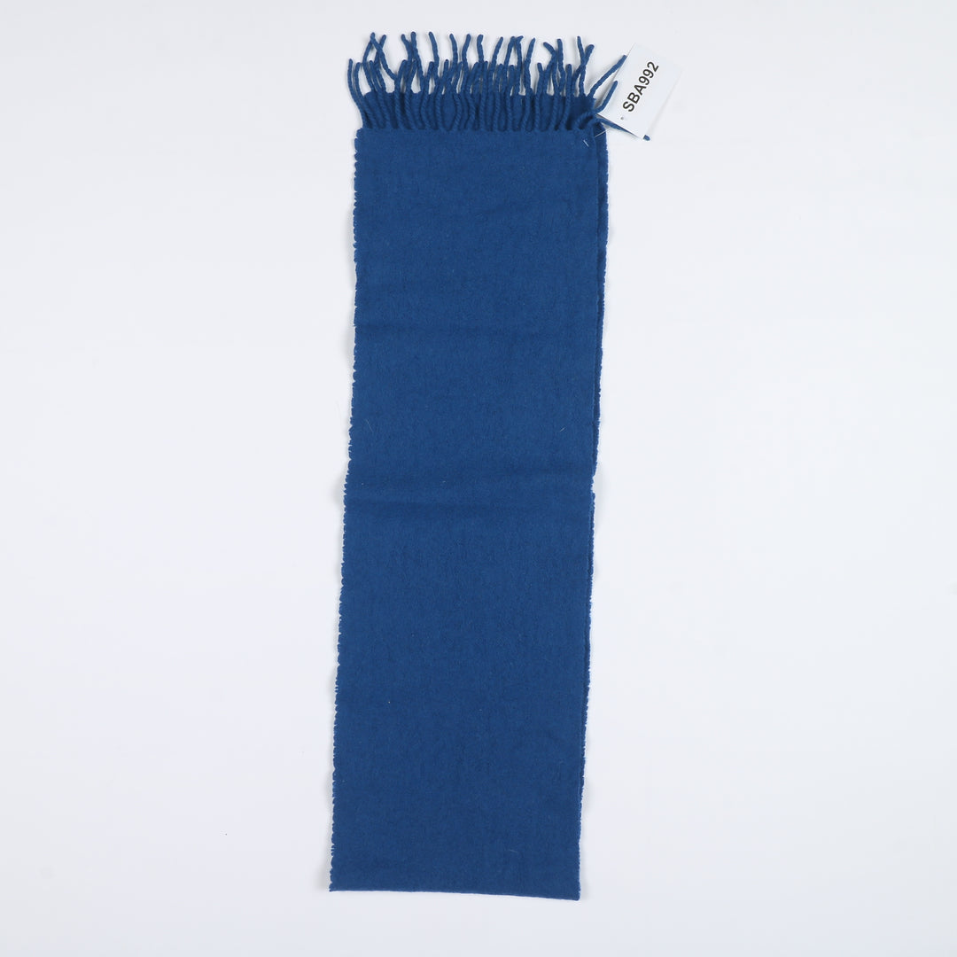 Sciarpa in Cashmere Blu Unisex