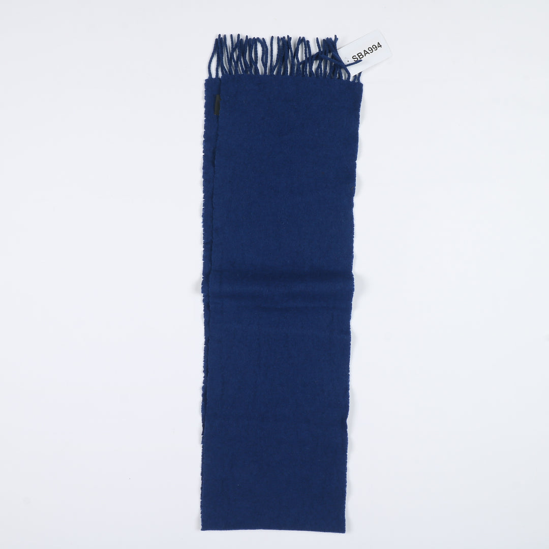 Sciarpa in Cashmere Blu Unisex