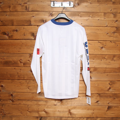 Levi's Felpa Bianco Taglia L Unisex Dead Stock w/Tags