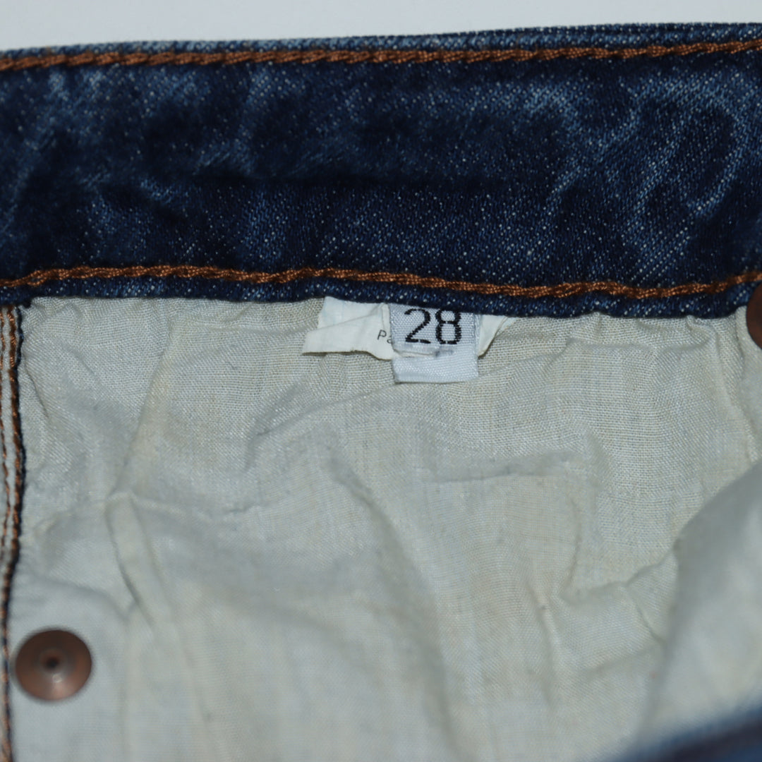 Blauer Skinny Jeans Denim W28 Donna