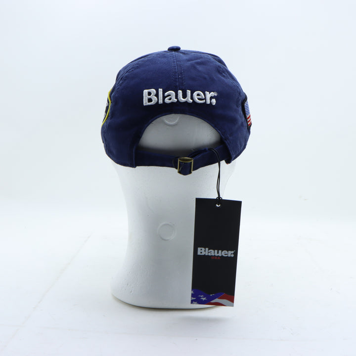 Blauer Cappello Blu Uomo Deadstock w/Tags