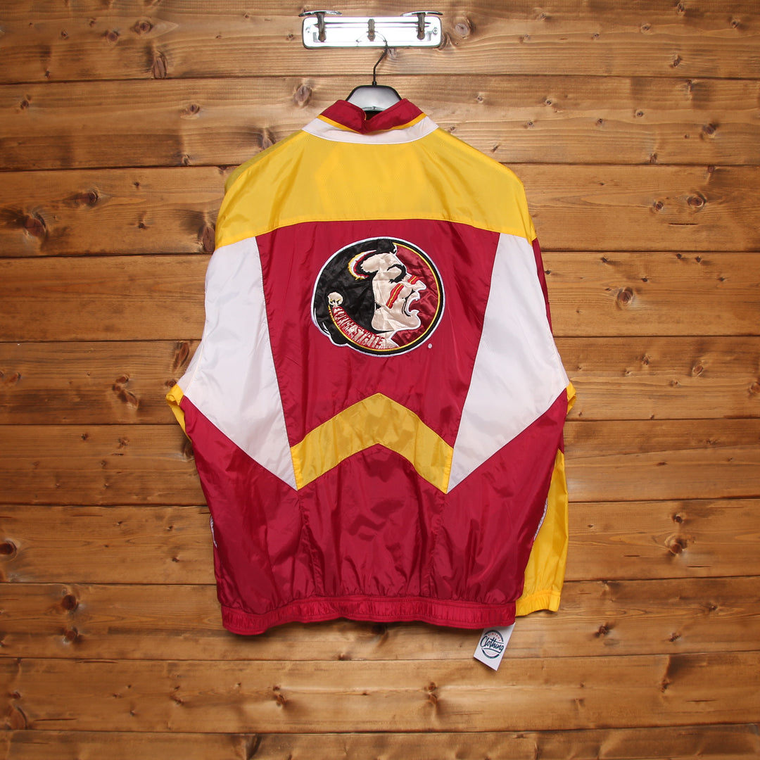 Starter Indians Cleveland MLB Giacca Bordeaux e Bianco Taglia XL Uomo