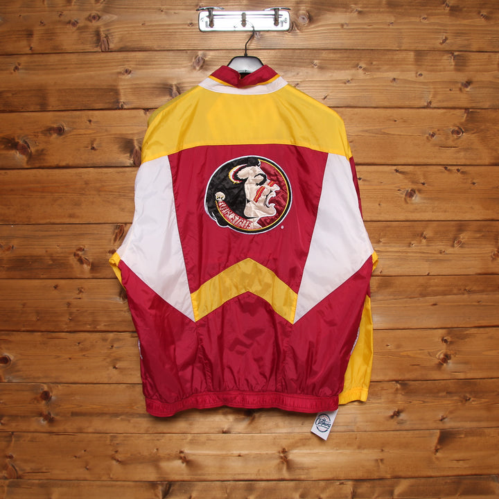 Starter Indians Cleveland MLB Giacca Bordeaux e Bianco Taglia XL Uomo