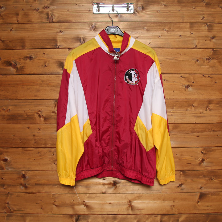Starter Indians Cleveland MLB Giacca Bordeaux e Bianco Taglia XL Uomo