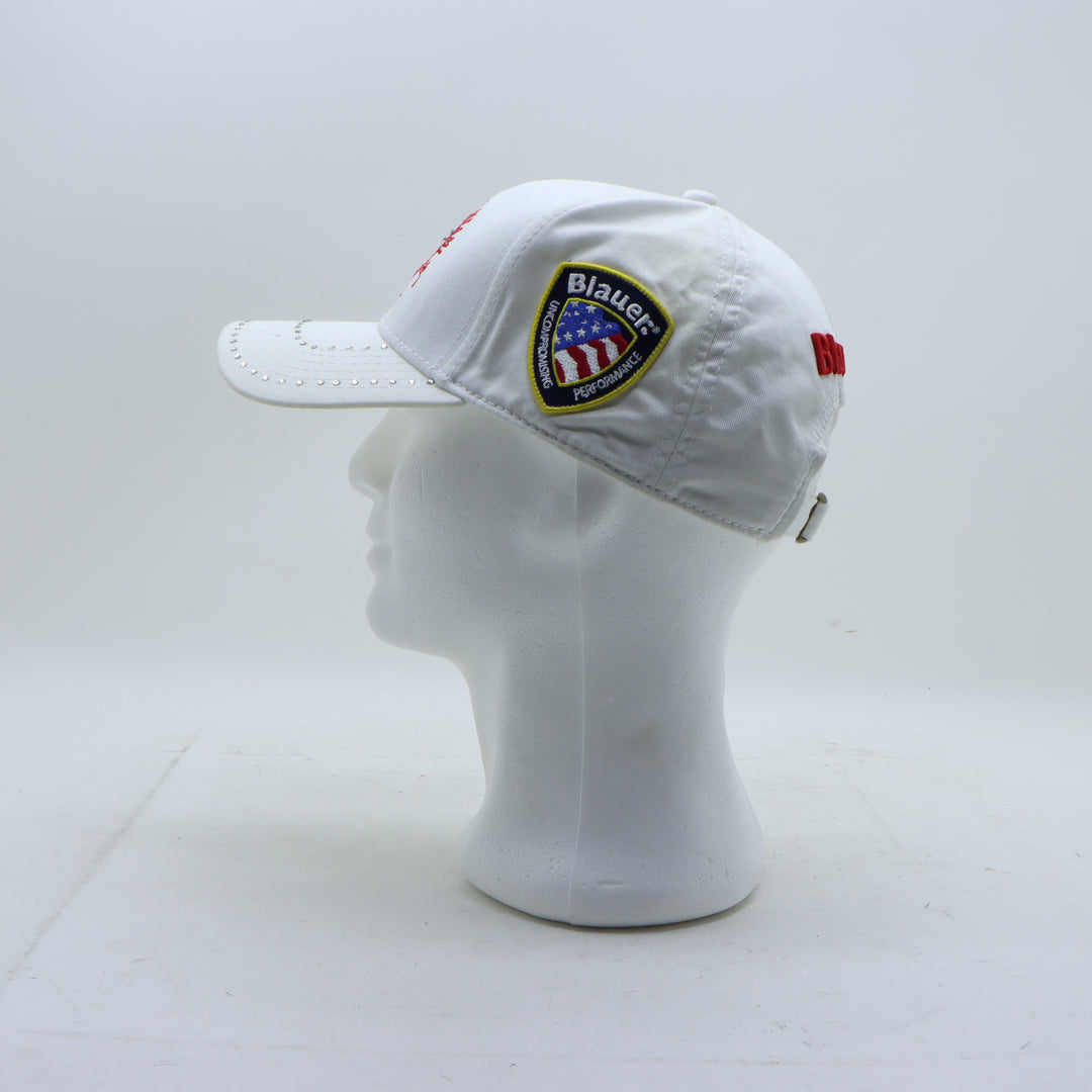 Blauer Cappello Bianco Unisex Deadstock w/Tags