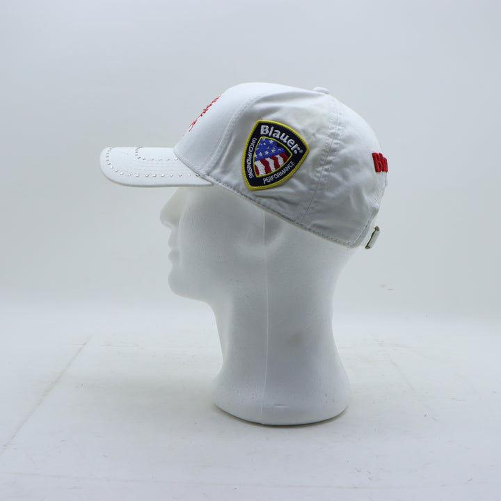 Blauer Cappello Bianco Unisex Deadstock w/Tags