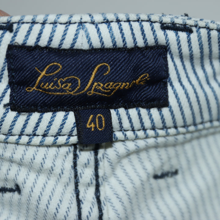 Luisa Spagnoli Amerigo Jeans Denim Taglia 40 Donna