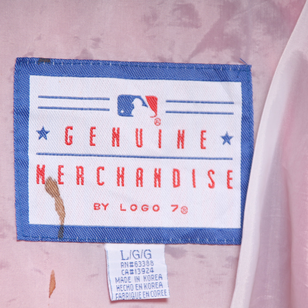 Genuine Merchandise MLB Giacca Vintage Blu Taglia L Uomo Made in Korea