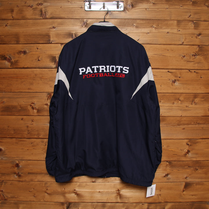 Reebok NFL New England Patriots Giacca Blu Taglia XL Uomo