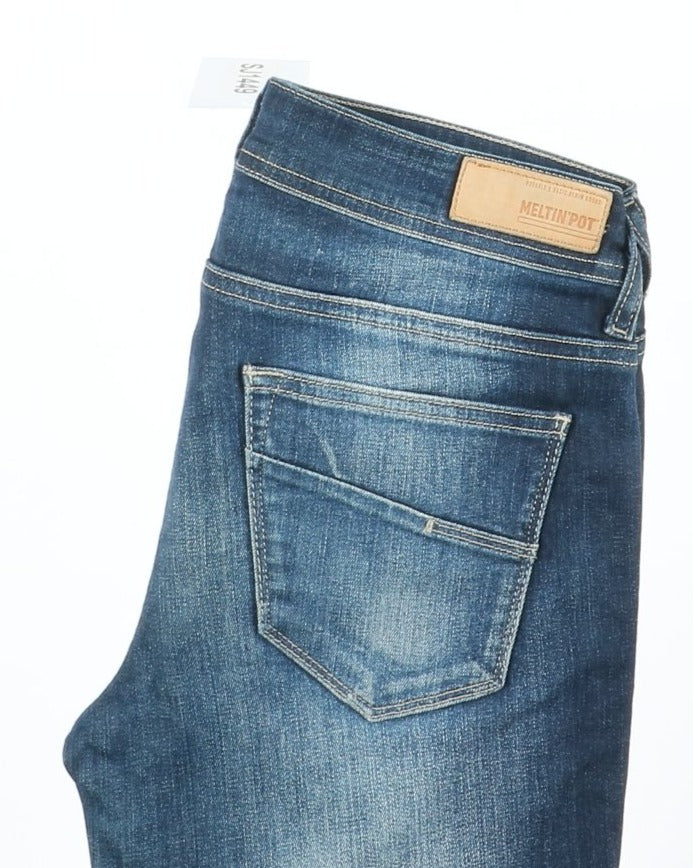 Meltin Pot Meriel Skinny Jeans Denim W27 L32 Donna