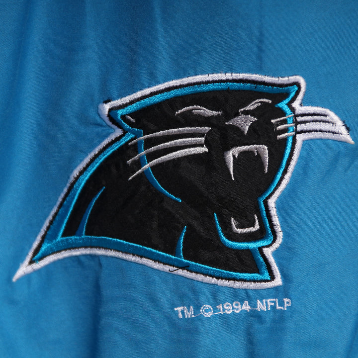 Pro Line NFL Carolina Panthers Giacca Blu e Nero Taglia L Uomo Made in Korea