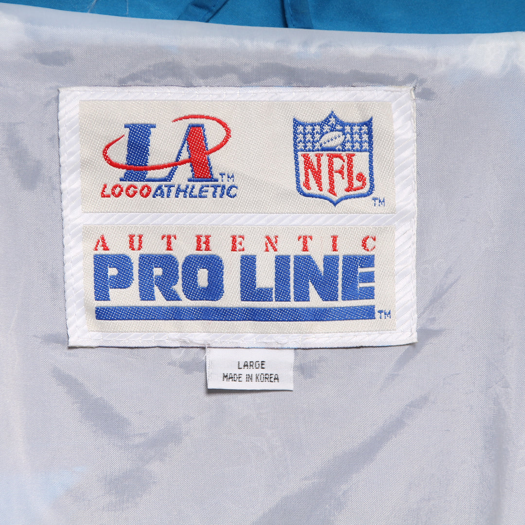 Pro Line NFL Carolina Panthers Giacca Blu e Nero Taglia L Uomo Made in Korea