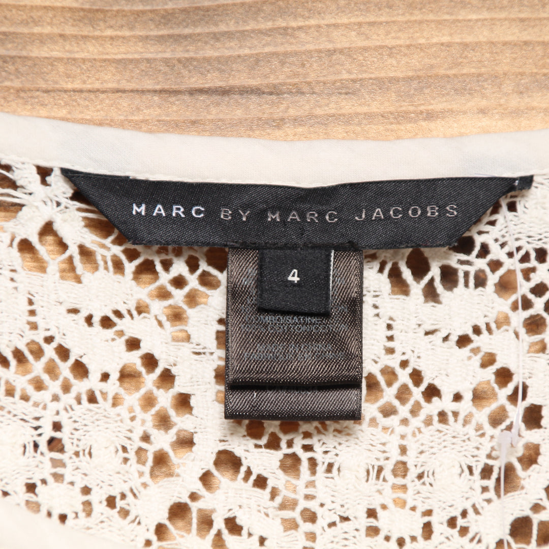 Abito Marc Jacobs Svasato Bianco Nero Tg.4