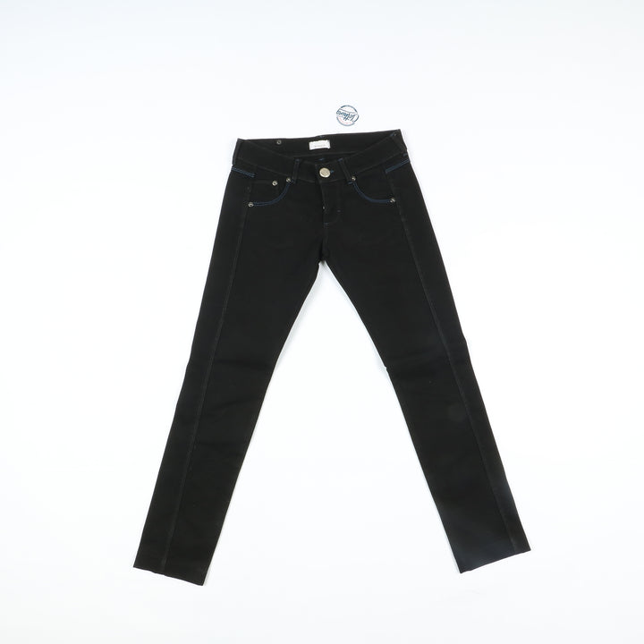 Pinko Jeans Nero Taglia W26 Donna
