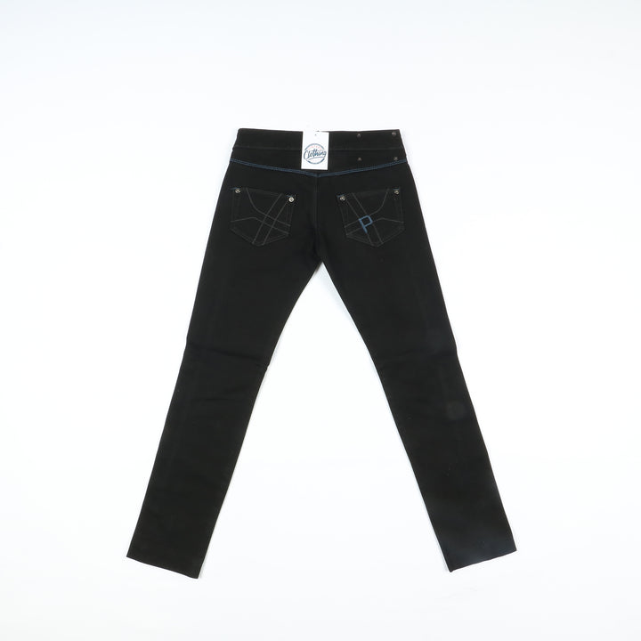 Pinko Jeans Nero Taglia W26 Donna