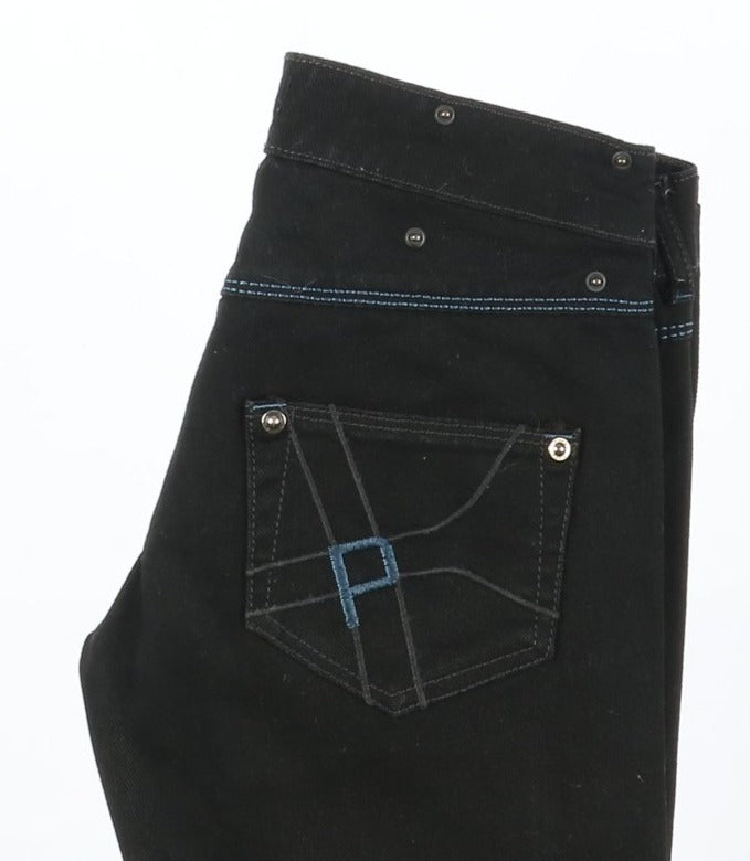 Pinko Jeans Nero Taglia W26 Donna