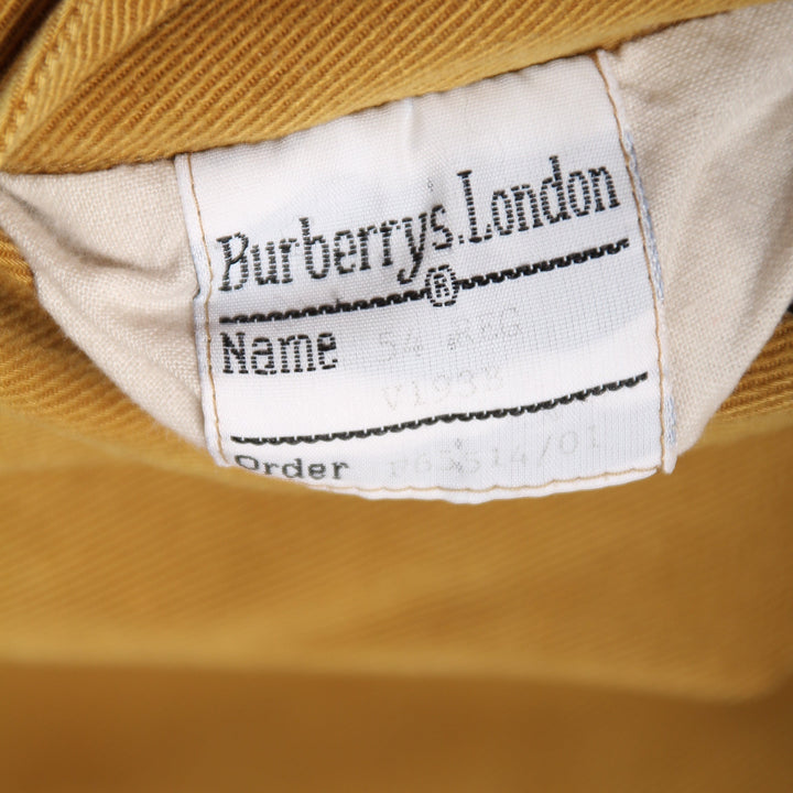 Burberrys Giacca Senape Taglia 54 Uomo
