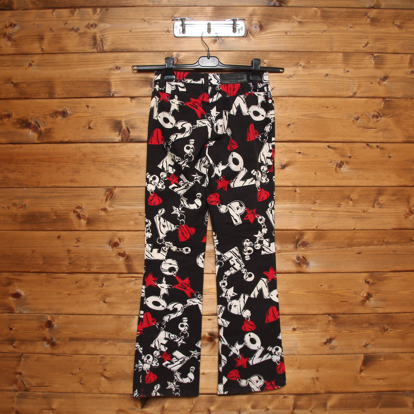 Pantalone Moschino Jeans Bootcut Nero