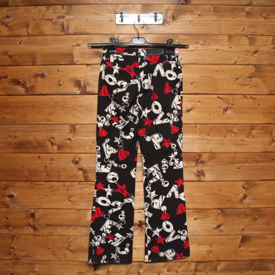 Pantalone Moschino Jeans Bootcut Nero