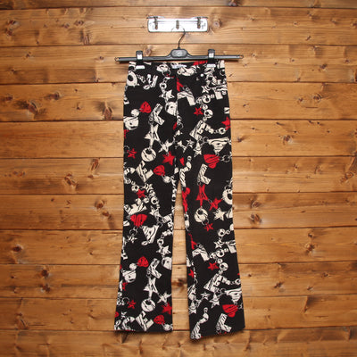 Pantalone Moschino Jeans Bootcut Nero