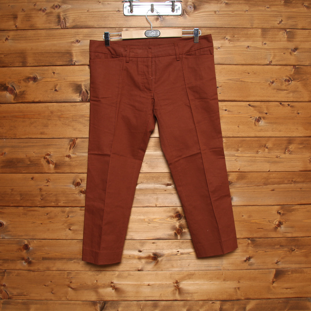 Missoni Jeans Pinocchietto Marrone Donna Vita Bassa