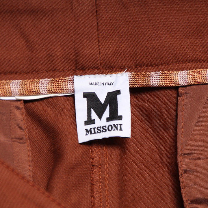 Missoni Jeans Pinocchietto Marrone Donna Vita Bassa