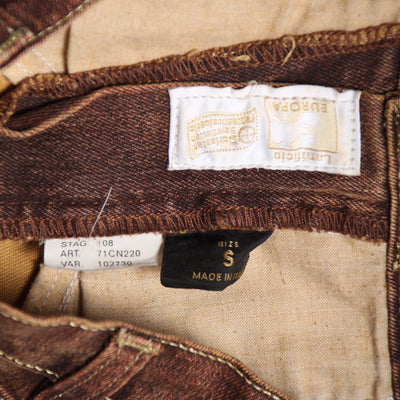 Roberto Cavalli Jeans Taglia S Marrone Unisex Vita Alta