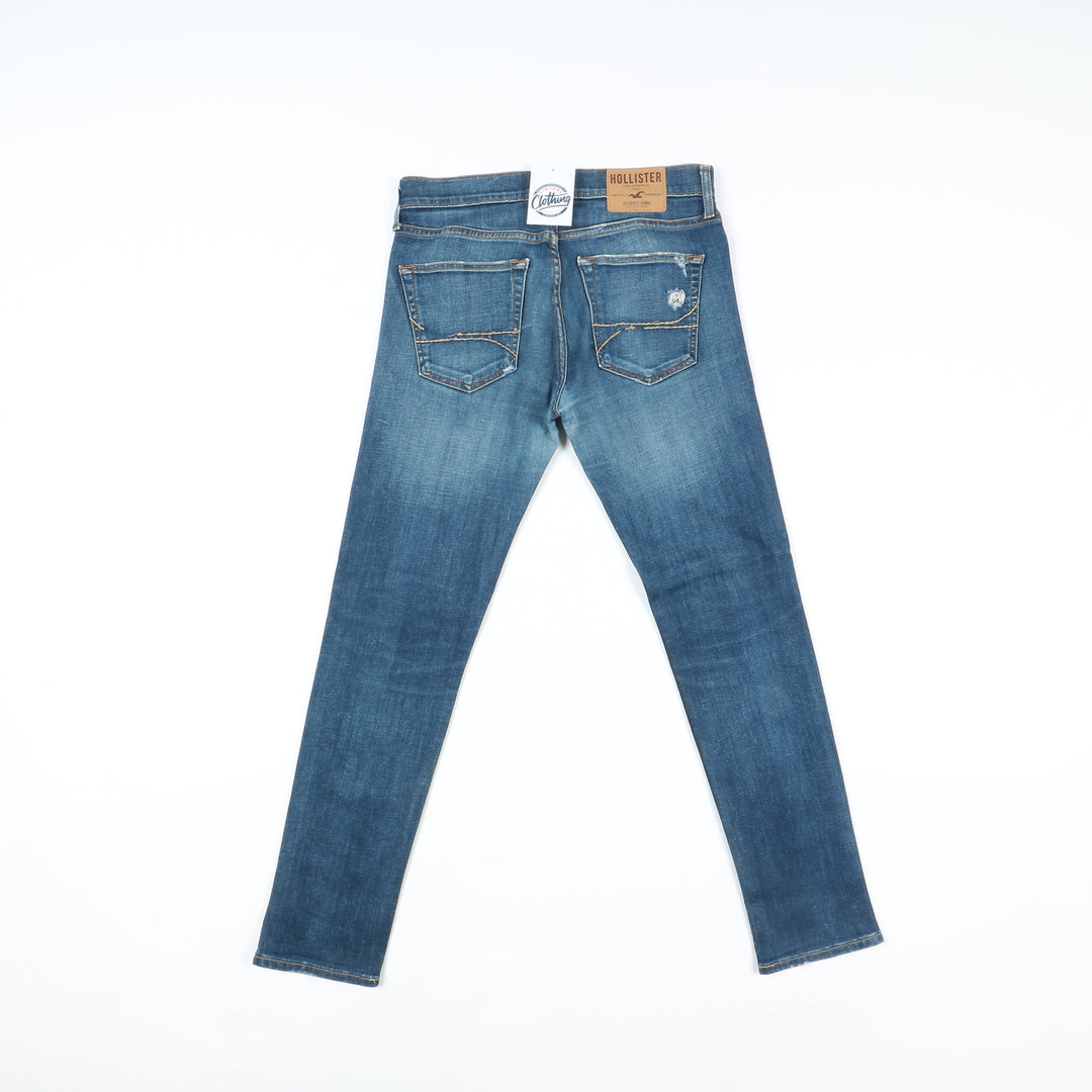 Hollister Super Skinny Jeans Denim W31 L30 Donna