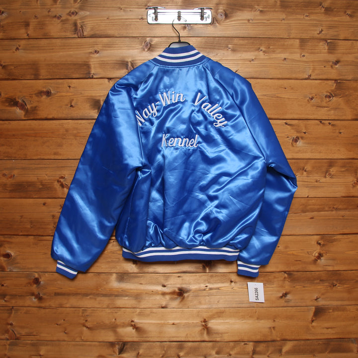Wear Guard Giacca College Vintage Blu Taglia L Uomo Made in USA