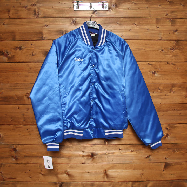 Wear Guard Giacca College Vintage Blu Taglia L Uomo Made in USA